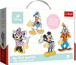 TREFL Baby puzzle Disney: Mickey a přátelé 4v1 / 2+3+4+5 dílků