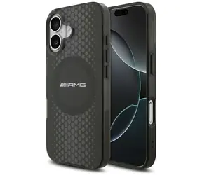 Mercedes AMG Double Layer Transparent Graphics transparentní černá / Zadní kryt / MagSafe / pro iPhone 17