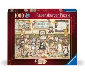 RAVENSBURGER Puzzle Vintage č.2: Kočičí smršť / 1000 dílků