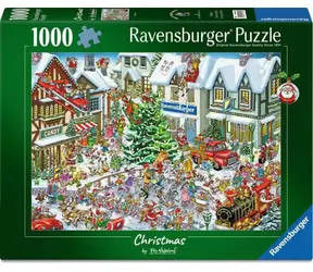 RAVENSBURGER Puzzle Ray's Comic Vánoce / 1000 dílků / 70 x 50 cm