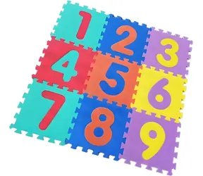 ALLTOYS Pěnové puzzle Čísla / 30x30 cm / od 3 let