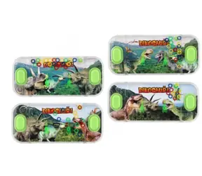 TEDDIES Vodní hra Dinosaurus II / Kroužky na stožárky / ovládání tlačítky / pro kluky