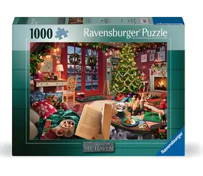 RAVENSBURGER Puzzle My Haven č.14: Vánoční předsíň / 1000 dílků