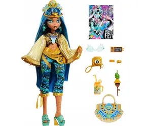 MATTEL Panenka Monster High Monsterfest Cleo De Nile / od 4 let / S doplňky pro hru