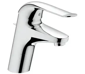 Grohe Euroeco Special chrom / Páková umyvadlová baterie / DN 15 / GROHE SilkMove / Chromovaný povrch