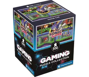CLEMENTONI Puzzle Gaming Collection: Sonic II / 500 dílků / od 14 let