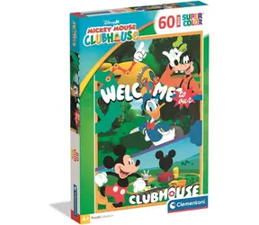 CLEMENTONI Puzzle Mickeyho klubík MAXI / 60 dílků / od 4 let
