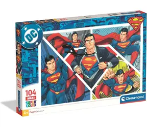 CLEMENTONI Puzzle Superman MAXI / 104 dílků