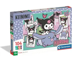 CLEMENTONI Puzzle Kuromi / 104 dílků