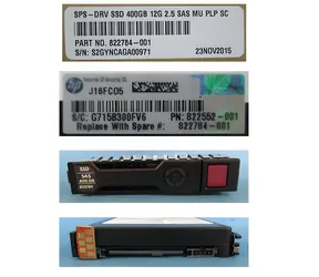 HPE 400GB (768268-001) / SSD / 2.5" / SAS / Hot-plug