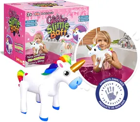 ZIMPLI KIDS Gelová koupel Glitter Slime Baff Jednorožec