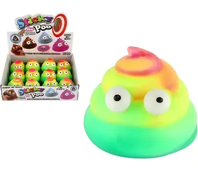 TEDDIES Antistresový míček 7 cm / 1 ks / mix barev