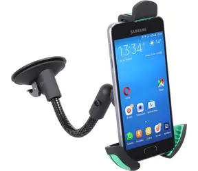 Compass Držák telefonu a GPS MAX černá / Držák do auta / přísavka / rameno 15 cm / otočný 360°