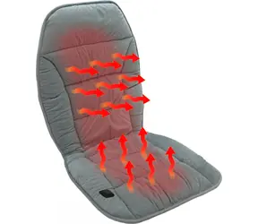 Compass PADDY MAX šedá / Vyhřívaný potah sedadla / grafenová topná vrstva / USB-C / termostat