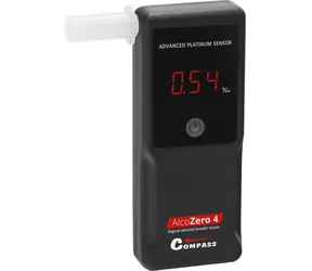 Compass AlcoZero4 CA35FS / Alkohol tester / elektrochemický senzor / 0,0-4,0 ‰ / přesnost ±10 %