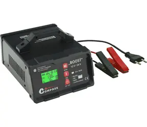 Compass BOOST / Nabíječka autobaterie / 12/24V / 10A / Pb, GEL, AGM, LiFePO4