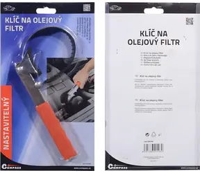 Compass Klíč na olejový filtr PROFI / Klíč na olejový filtr / nastavitelný / do 135 mm