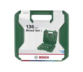 BOSCH Sada bitů a vrtáků 136 ks / Sada bitů a vrtáků