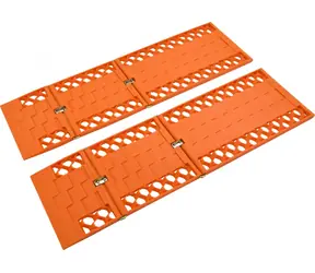 Compass Vyprošťovací podložka skládací oranžová / Vyprošťovací podložky / sada 2 ks / 18x60 cm / polypropylen