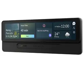 Lenovo MagicBay HUD šedá / Doplňkový displej / pro ThinkBook / magnetické uchycení Pogo Pin