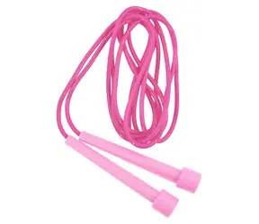 LIFEFIT Švihadlo Speed Rope 280cm růžové / PVC lano / Plastové rukojeti / Nastavitelná délka