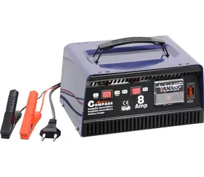 Compass Nabíječka autobaterií 8A celokovová / Nabíječka / 6V/12V / GS/TÜV homologace