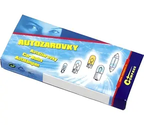 Compass W5W T10 / Autožárovka / 12V / 5W / patice W2,1x9,5d / UV filtr / homologace E