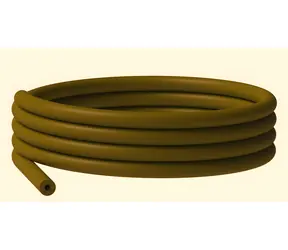 SURETTI PVC hadička hnědá / Rybářská bižuterie