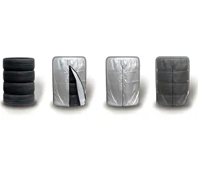 Compass Obal na pneumatiky 62x96 cm / Obal na pneumatiky / Zip / Pro ráfky 13-16" / Polyester