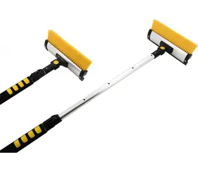Compass Škrabka s košťátkem MAXI TRUCK / Teleskopická rukojeť 80-120 cm / hliníková konstrukce / šířka 25 cm
