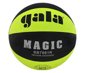 GALA Basketbalový míč MAGIC / Velikost 7 / Pryžový povrch / Butylová vzdušnice / Pro hru venku