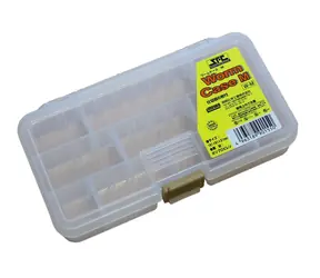 Meiho SFC Worm M / Krabička na nástrahy a drobné rybářské potřeby / 16,1 x 9,1 x 3,1 cm