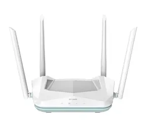 D-Link R15 bílá (R15/E) / Router / Wi-Fi 6 (802.11ax) / AX1500 / 3x RJ-45 Gigabit / 4 antény