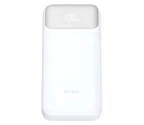 D-Link DPP-201 20000 mAh bílá / Power Bank / USB-C + USB-A / 65W PD3.0, QC3.0 / LED displej