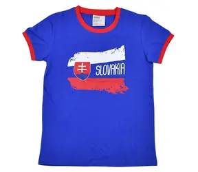 SPORTTEAM Fan. triko SR 1 dětské vel. 158/164 / Tričko / 100% bavlna