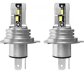 Compass SILVER LED žárovka H4 2ks / Autožárovka / 12V / 25W / 2000 lm / 6500K