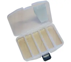 Meiho SFC Lure F / Krabička na nástrahy a drobné rybářské potřeby / 14,6 x 10,3 x 2,3 cm