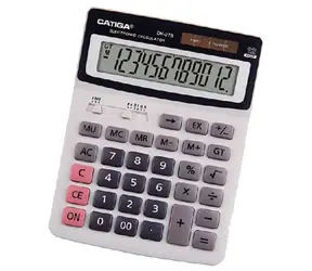 Catiga 278 / Kalkulačka stolní / 12místný displej / nezávislá paměť / solární a baterie