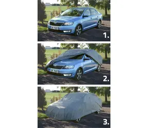 Compass Ochranná plachta na auto FULL SUV-VAN / Ochranná plachta na auto / 515 x 195 x 142 cm / voděodolná