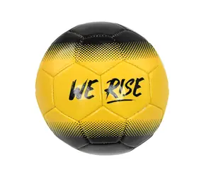 RULYT Fotbalový míč miniball RTP žluto-černý / Míč / vel. 2 / PU / 12 panelů / obvod 40-50 cm