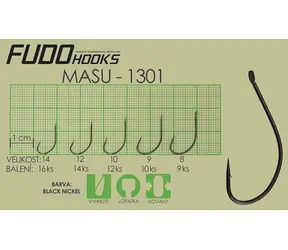 FUDO HOOKS Háček Masu vel. 10 / bal. 12 ks
