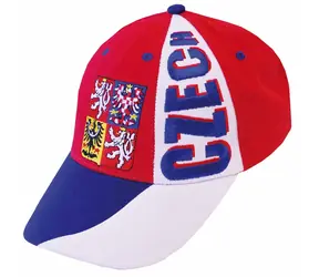 SPORTTEAM Kšiltovka ČR 8 / Kšiltovka / 100% bavlna / obvod 57-58 cm