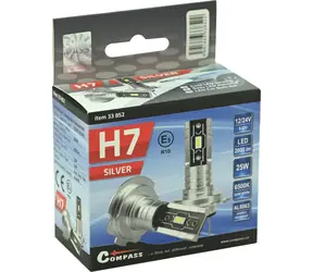Compass Silver CSP / LED autožárovka H7 / 12V / 2000 lm / 6500K / 2 ks