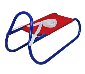 RULYT Kovové saně 62 cm červeno-modré / nosnost: 30 kg
