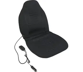Compass Potah sedadla TWIN vyhřívaný s masáží černá / Potah sedadla / 12 V / masážní motor 2x / termostat