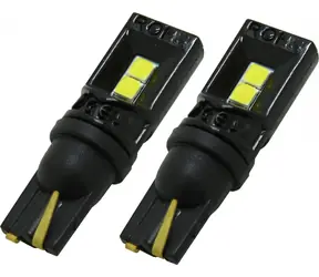 Compass LED žárovka T10 4LED 3030 bílá / 12V / 3W / 300lm / 6000K / CAN-BUS / 2ks