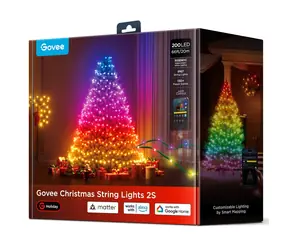 Govee H80C4 String Lights 2S 20m / LED osvětlení / RGBIC / IP65 / BT / Wi-Fi