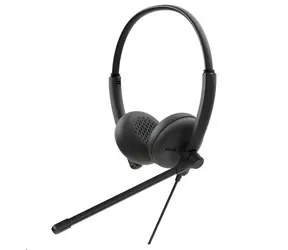 DELL WH125 / Headset s mikrofonem / USB-A / Na uši / černá / kabel 2,1 m