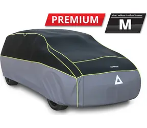 Compass PREMIUM M / Ochranná plachta proti kroupám / 430x165x119 cm / zesílení 6 mm vrch, 4 mm boky