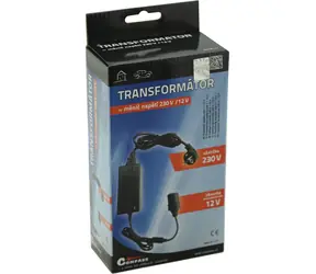 Compass Napájecí měnič 230V/12V 5A / Adaptér / výstup 12V / 5A / max. 60W / zásuvka autozapalovače